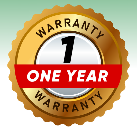 1 Year Warranty