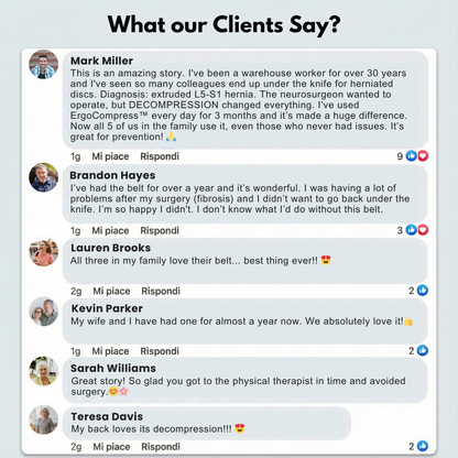 2-in-1 ErgoCompress™ Lumbar Belt – Decompression & Pain Relief